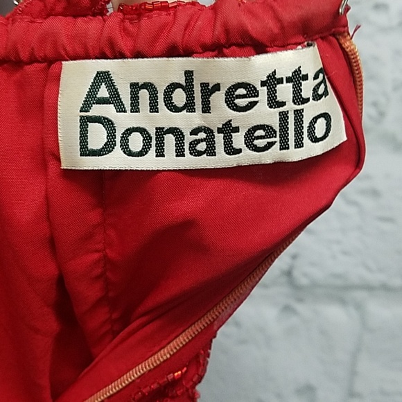 Stunning Red Beaded Gown - Picture 7 of 11